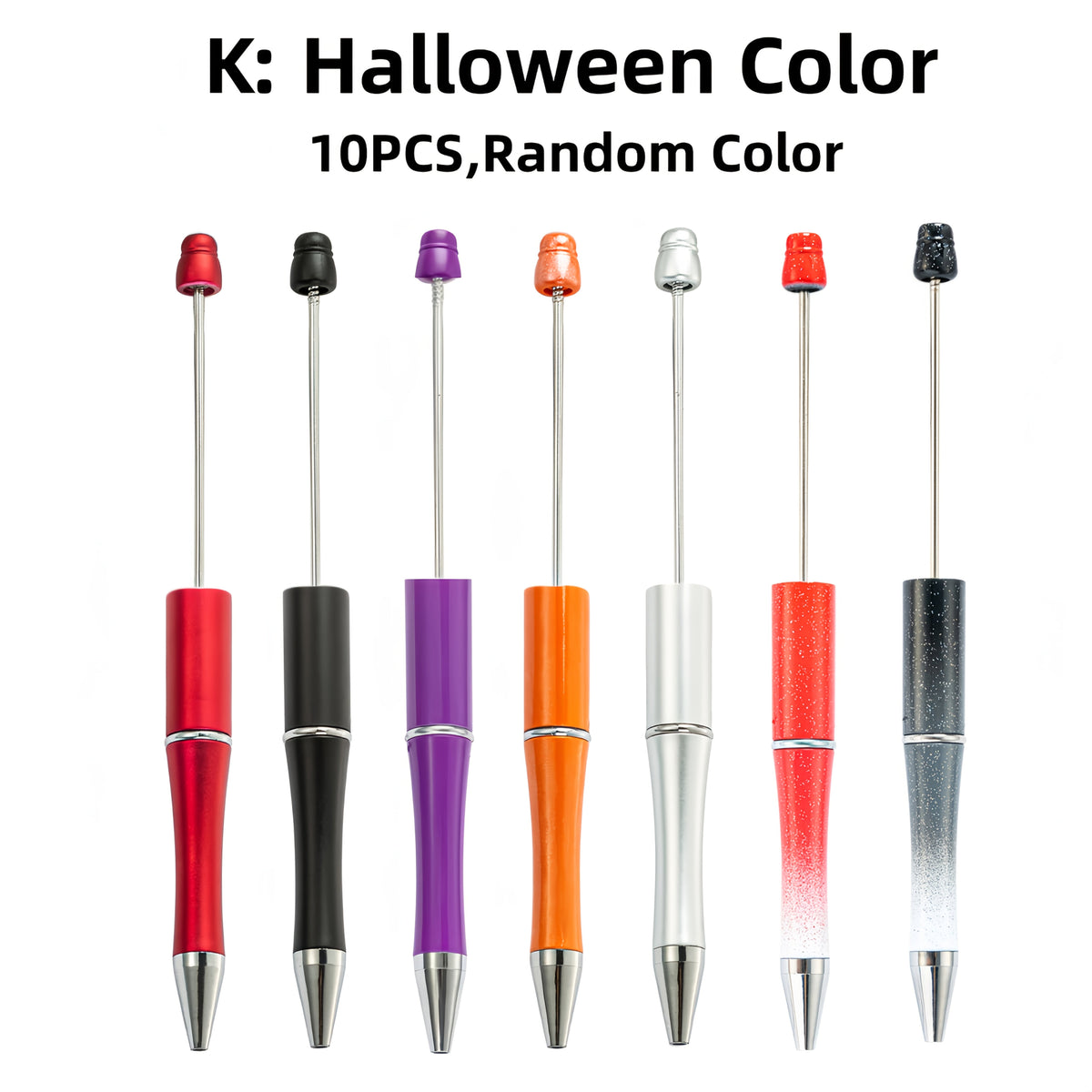 Christmas & Halloween Beadable Ballpoint Pen Set