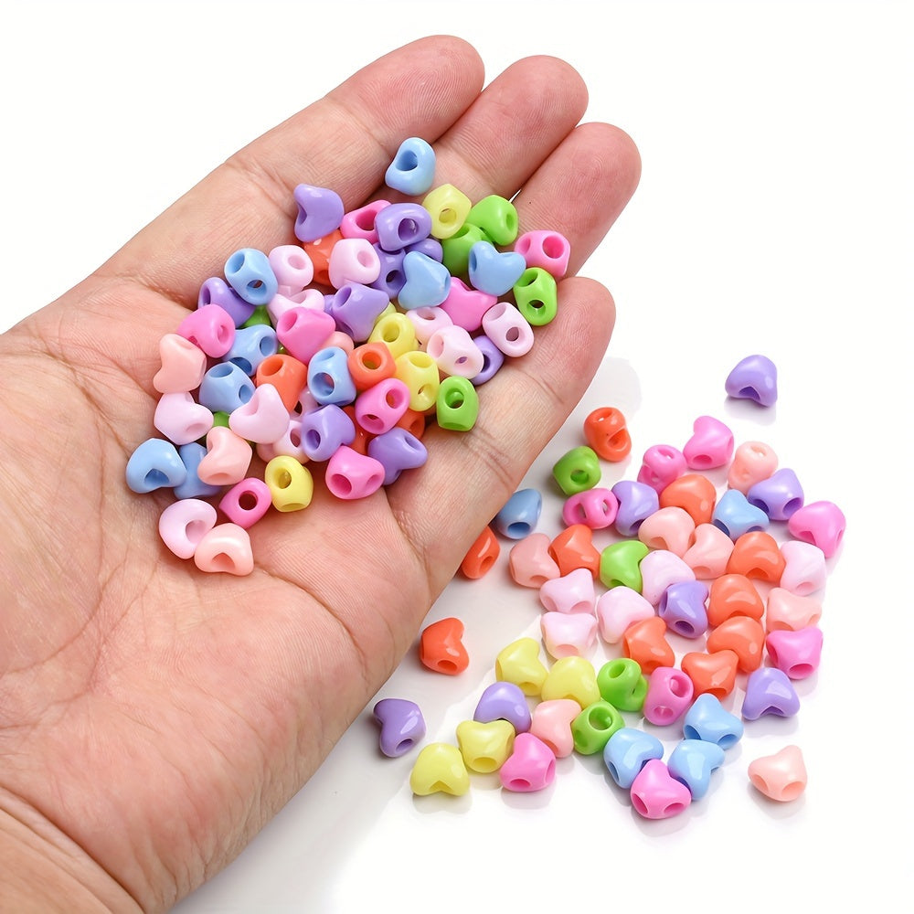 Solid Color Acrylic Star Beads
