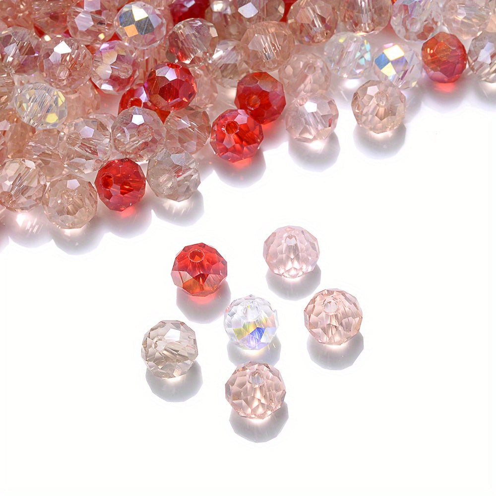AB Inlaid Faux Crystal Beads