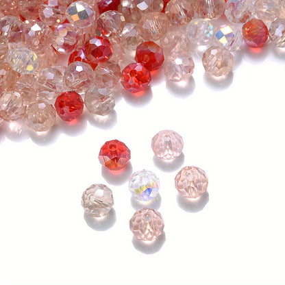 AB Inlaid Faux Crystal Beads