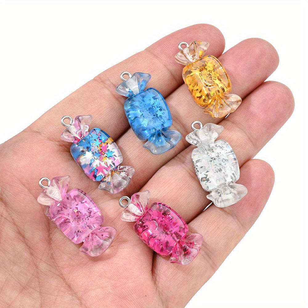 10pcs 14x32mm Candy Shape Pendants