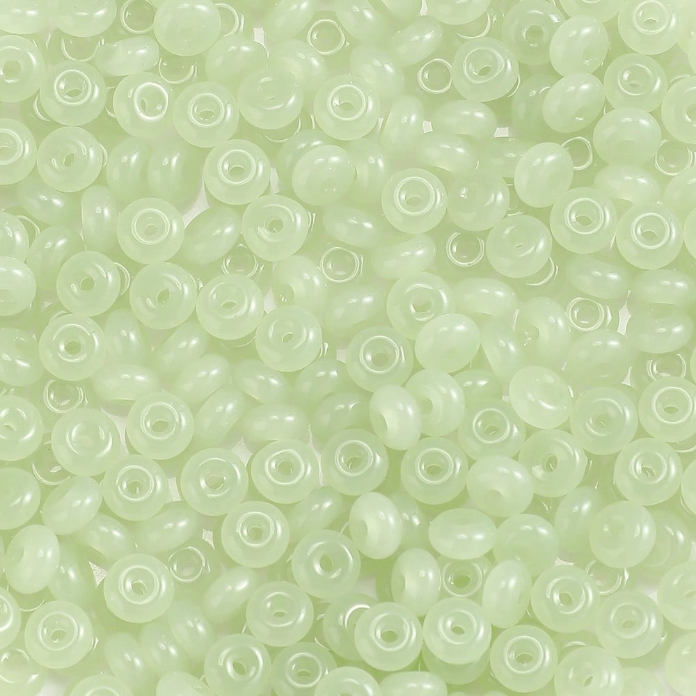 200pcs 3x6mm Colorful Glass Seed Abacus Beads