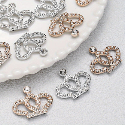 Rhinestone Crown Patches