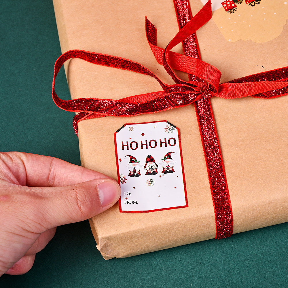 Merry Christmas Seal Label Stickers