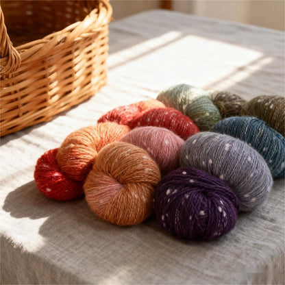140g Winter Cozy Mohair-Style Yarn Set