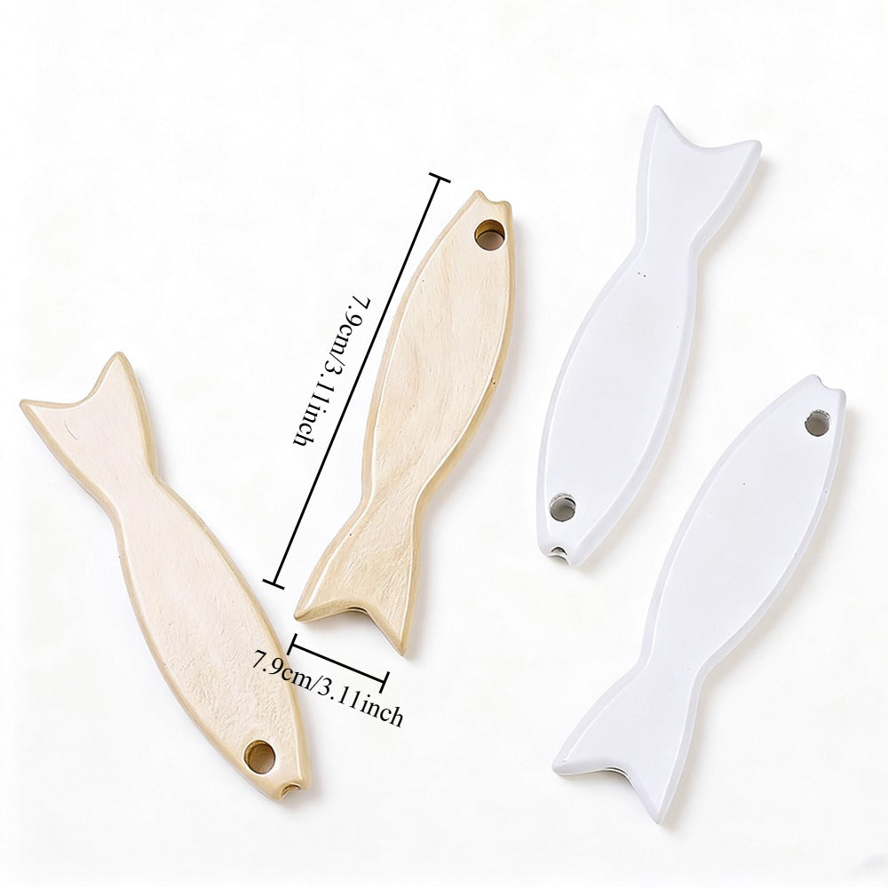 Wooden Fish Craft Decorations