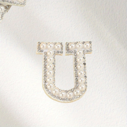 1PC Alphabet Letter Bead Patch