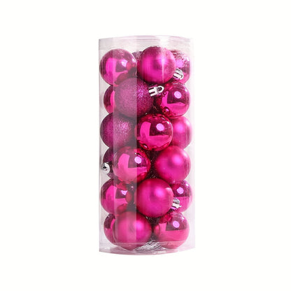 Plastic Christmas Ball Charms