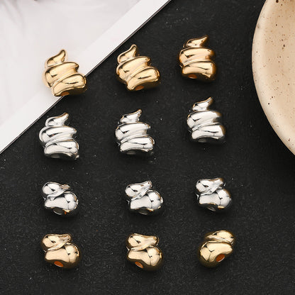 30/50PCS 14×11mm CCB Irregular Spacer Bead Set