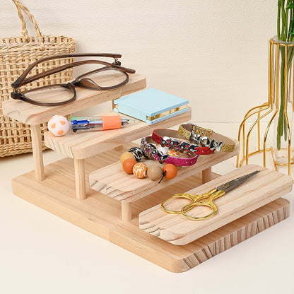 Wooden Jewelry Display Stand