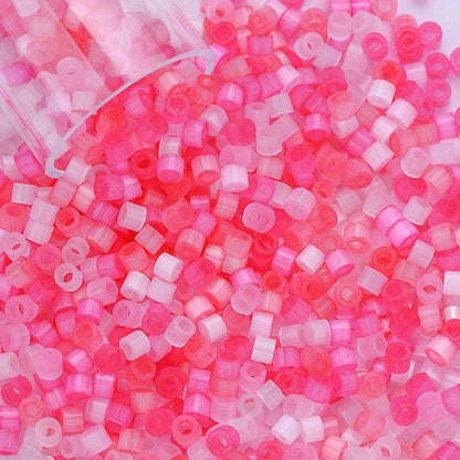 10g 2.5mm Colorful Drawn Glass Seed Beads