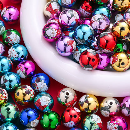 Acrylic Christmas Dwarf Beads