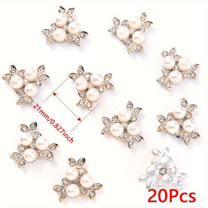 Pearl Flower Acrylic Bead Accessories