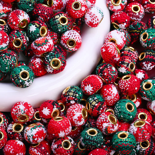 12x15 mm Multicolor Large-Hole Beads