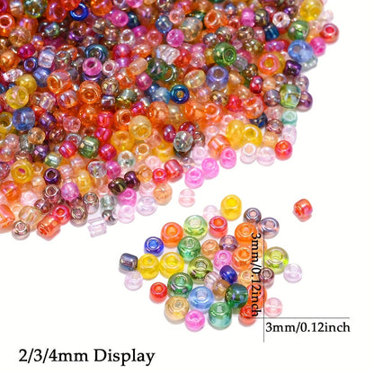1000/500/200PCS Czech Glass Seed Bead Set