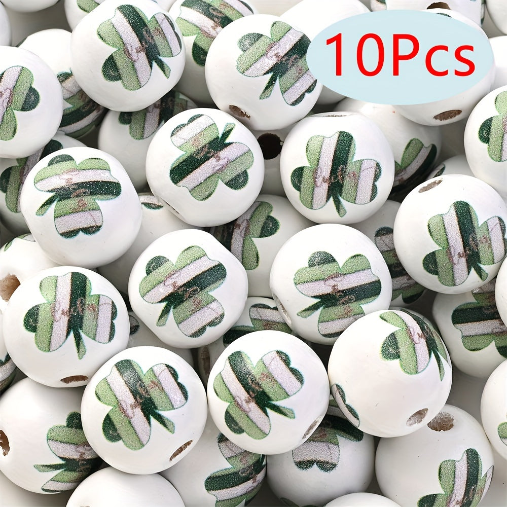 St. Patrick’s Day Wooden Beads