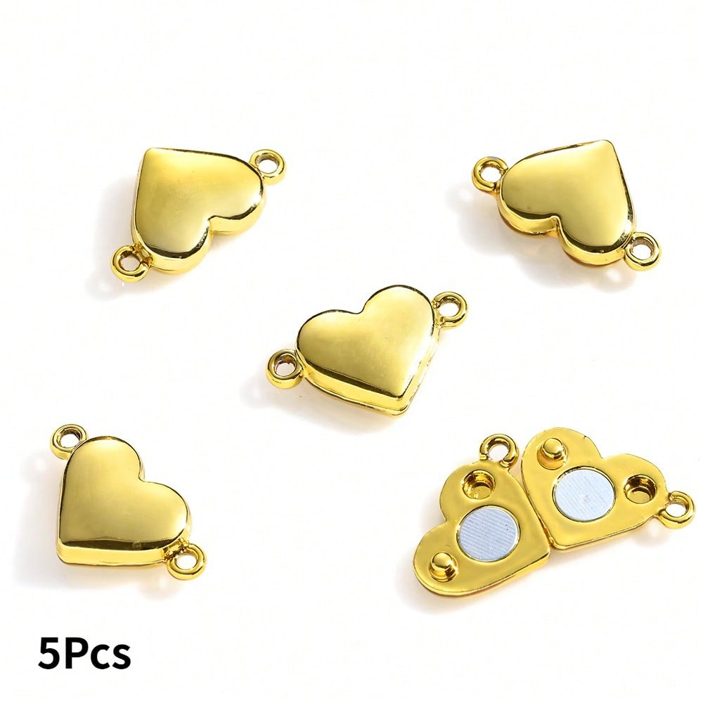Heart-Shaped Alloy Magnetic Clasps