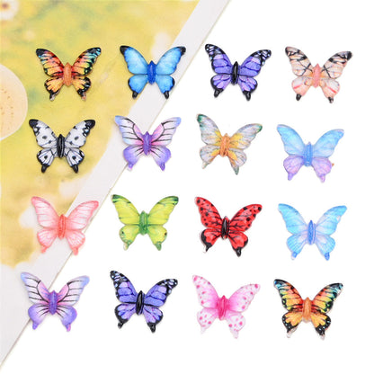 Mixed Butterfly Nail Art Decorations