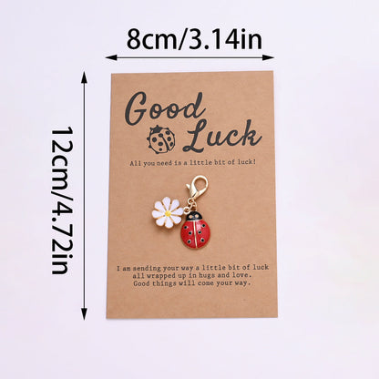Ladybug Keychain Gift Set