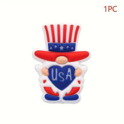 Patriotic Silicone Beads Independence Day Kit