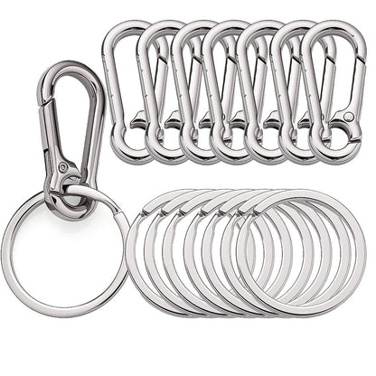 Zinc Alloy Metal Keychain Set