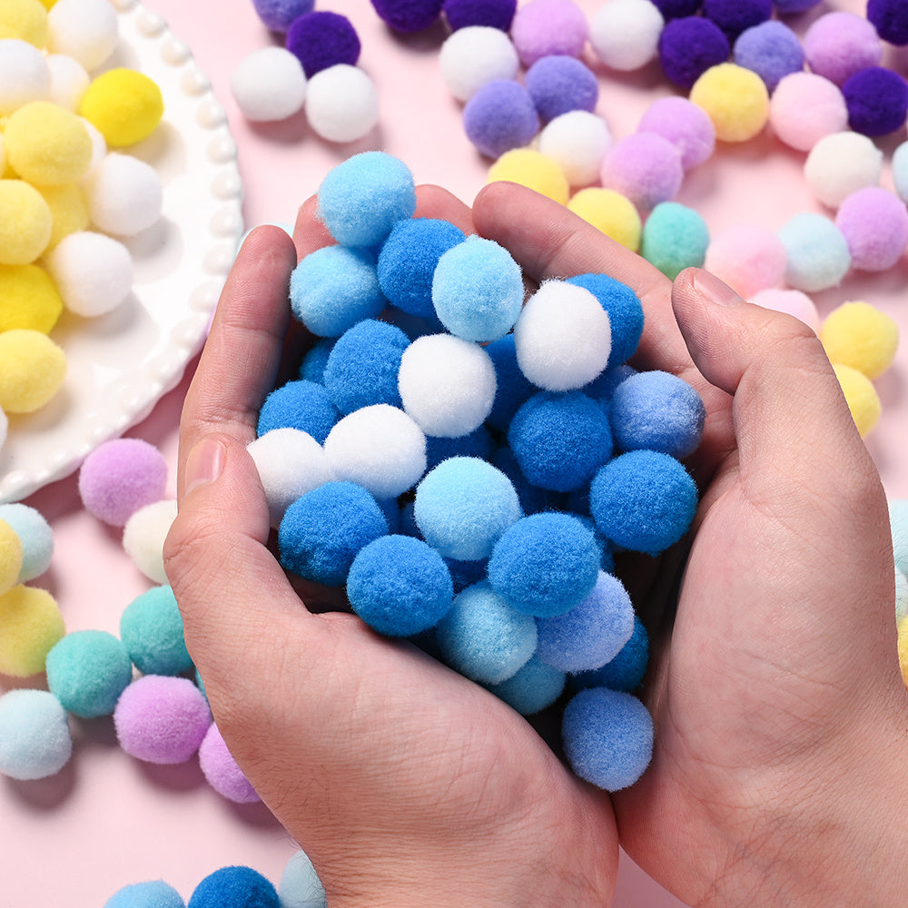 Soft Fluffy Pompom Beads
