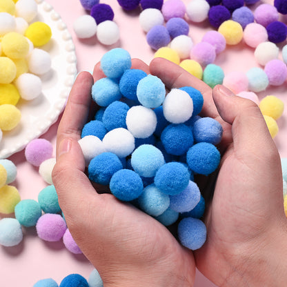 Soft Fluffy Pompom Beads