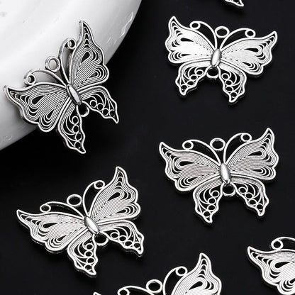 Vintage Butterfly Alloy Charms