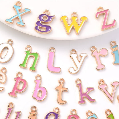 A-Z Letter Alloy Pendant Charms