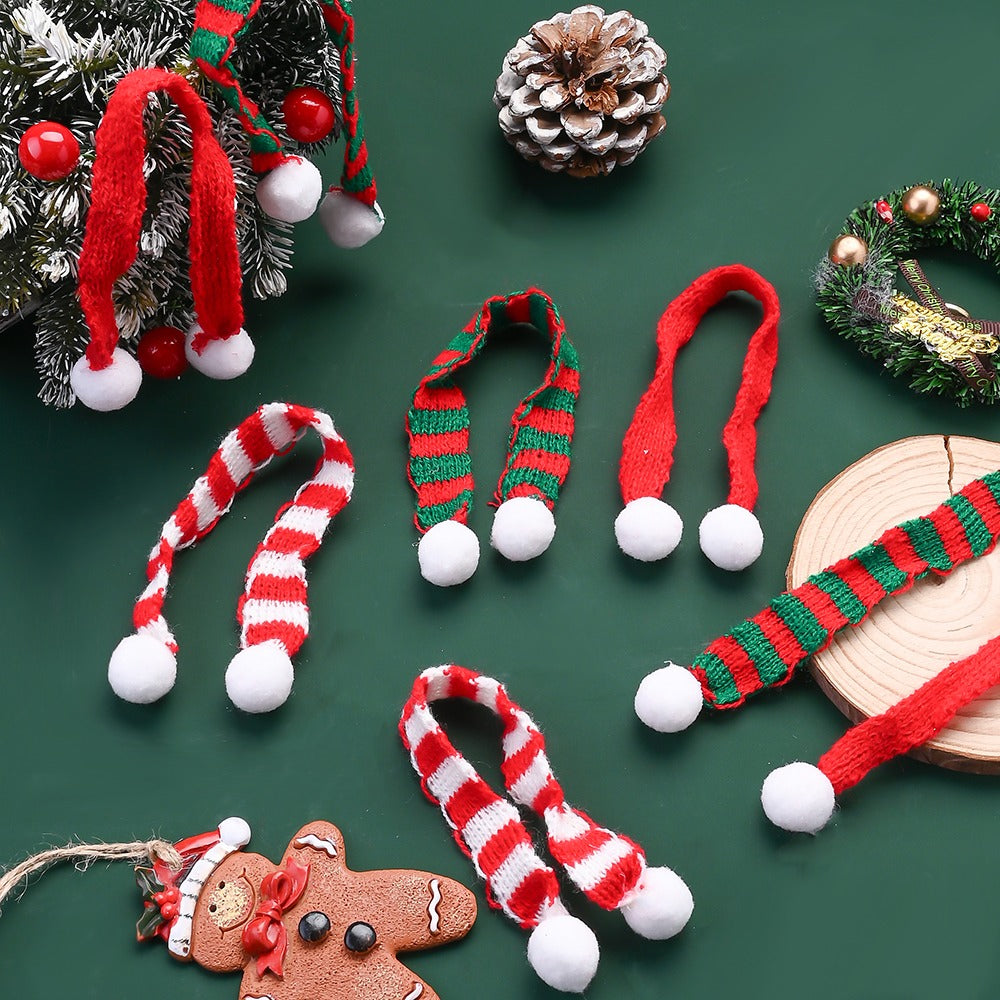 Mini Polyester Christmas Scarves