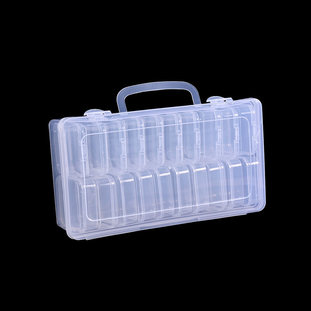 20-Compartment Clear Storage Organizer