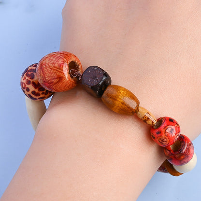 Mixed Irregular Wooden Beads