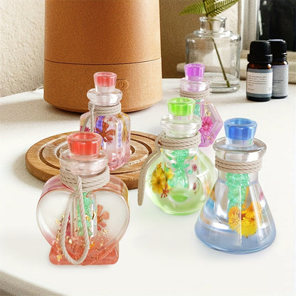 7-Piece Wishing Bottle Silicone Resin Molds Kit