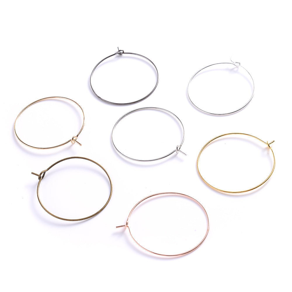 Mixed Alloy Earring Hoop Set