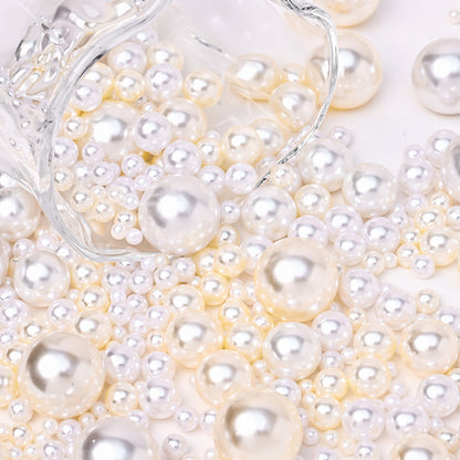 3300pcs 4-20mm Artificial Pearl Beads