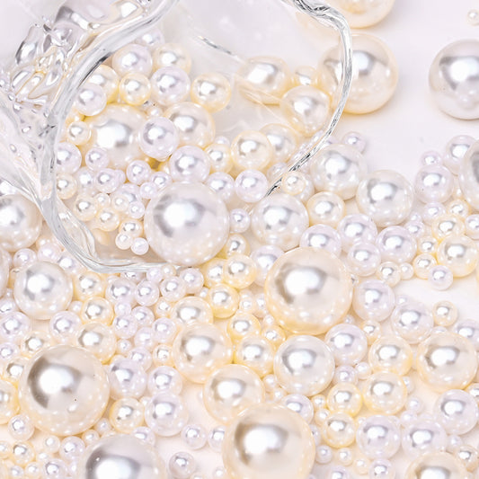 3300pcs 4-20mm Artificial Pearl Beads