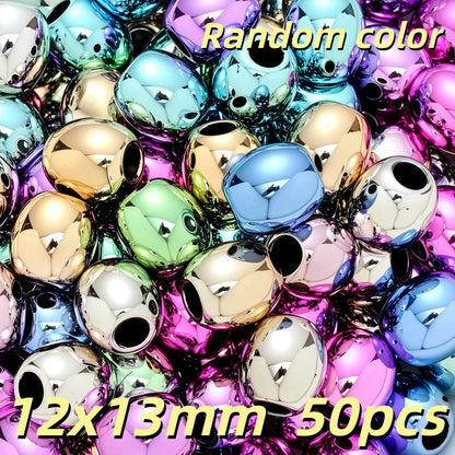 Acrylic Faceted Disco Ball Beads