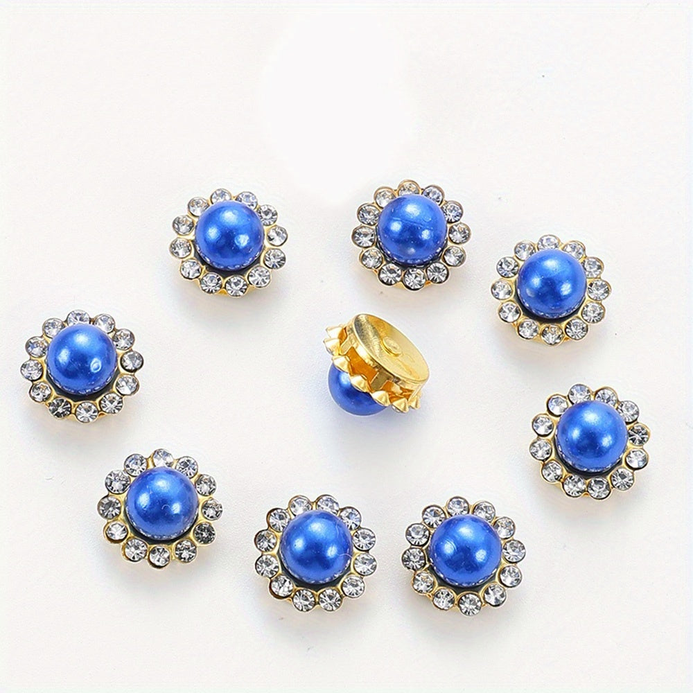 Acrylic Diamond Imitation Pearl Patches