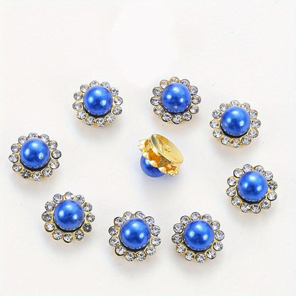 Acrylic Diamond Imitation Pearl Patches