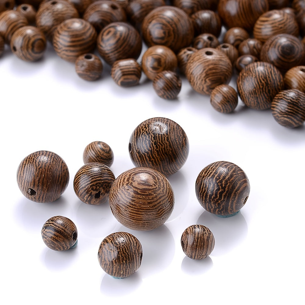 Round Wooden Beads