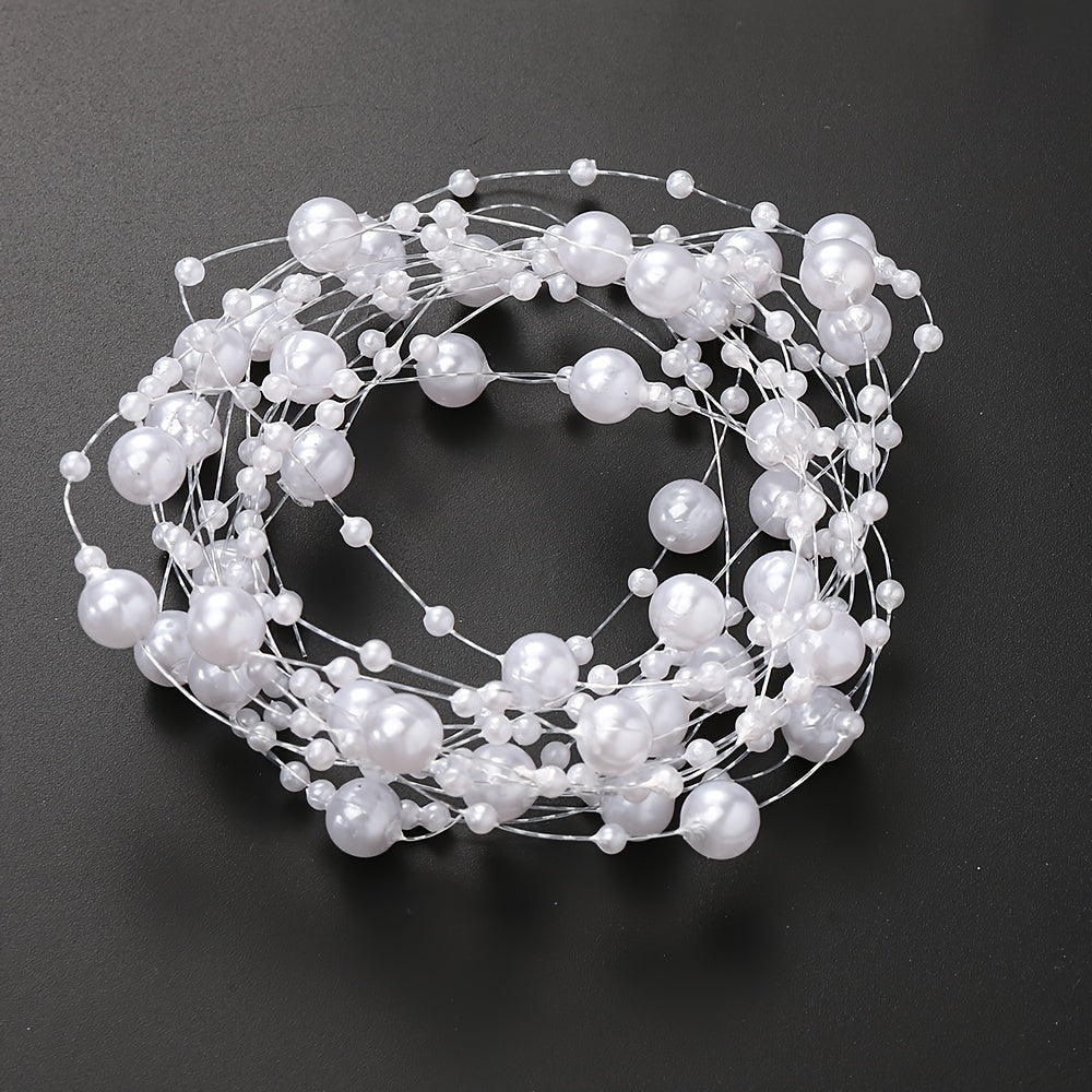 118.11 Inch Acrylic Round Bead Chain