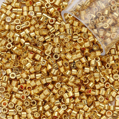 1380pcs/set 2mm Metallic Glass Seed Beads