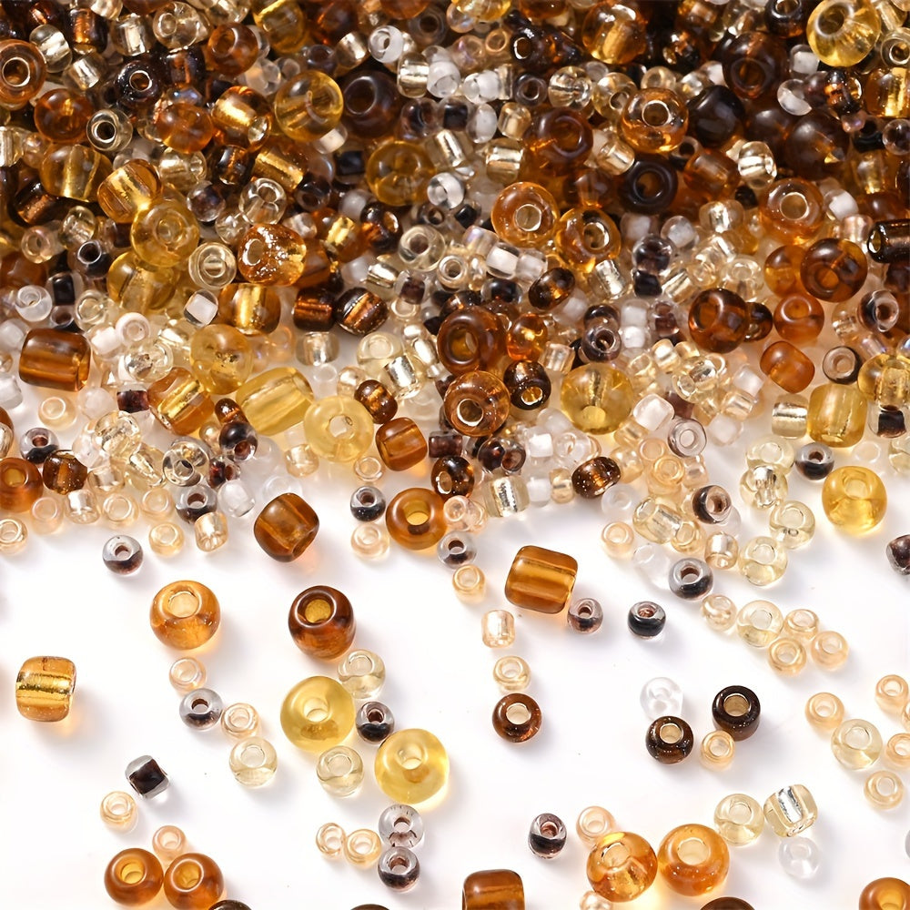750PCS 2/3/4mm Mixed Glass Beads - 20g