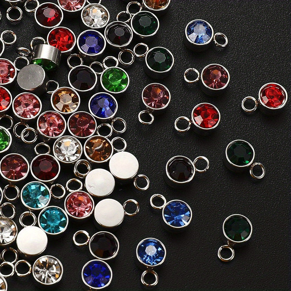 Birthstone Alloy Pendants