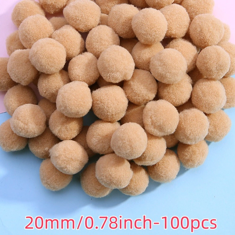 Rainbow Pom Pom Balls