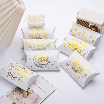 Eid Mubarak Pillow Gift Boxes