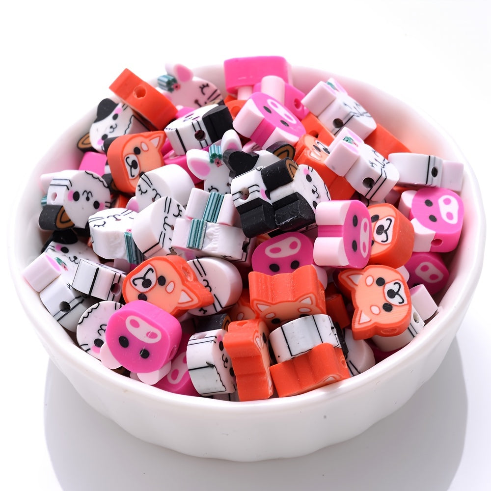 Animal Polymer Clay Beads