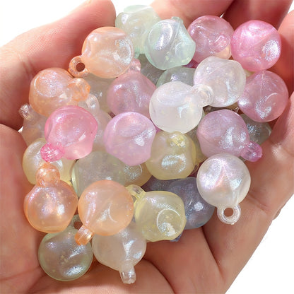 20pcs/set 15x20mm Fig Fruit Ball Pendant Beads