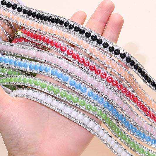 Ceramic Self-Adhesive Rhinestone Sticker Roll