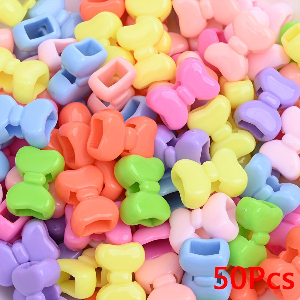 Solid Color Acrylic Star Beads